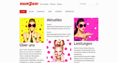 Desktop Screenshot of hair2go.de